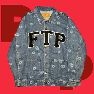 FTP Bullet Hole Denim Jacket (Small)